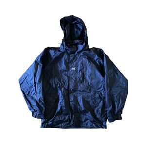 Helly Hanson Jacket Small Navy Blue Helly Tech packable rain coat wind breaker